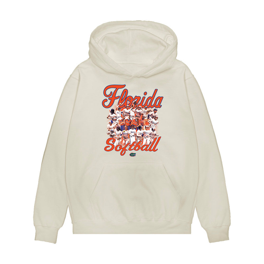 Florida - NCAA Softball : - Team Premium Hooded Sweatshirt-0