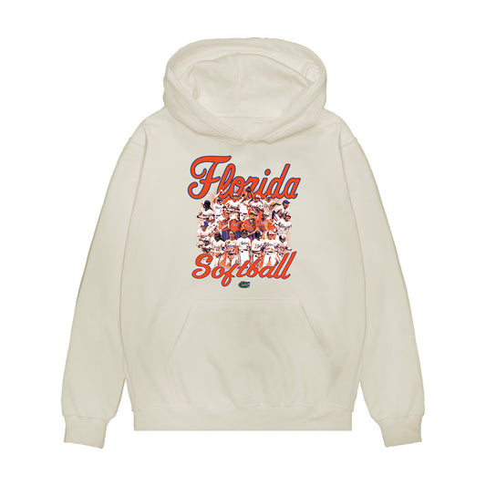 Florida - NCAA Softball : - Team Premium Hooded Sweatshirt-0