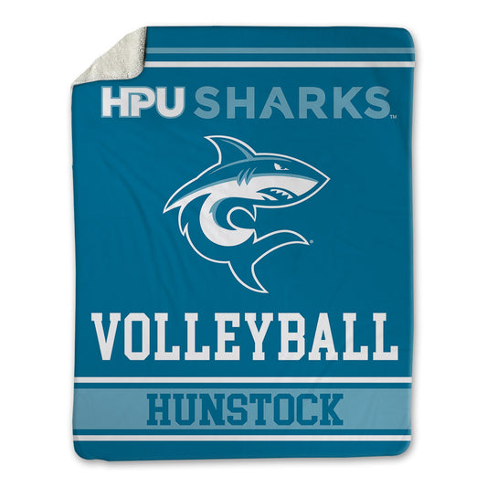 HPU - NCAA Women's Volleyball : Ali Hunstock - Blanket-0