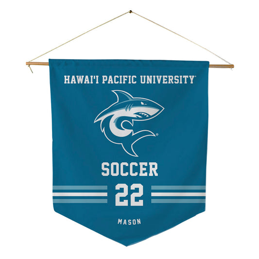 HPU - NCAA Women's Soccer : Cadence Mason - Pennant - 18" x 21"-0