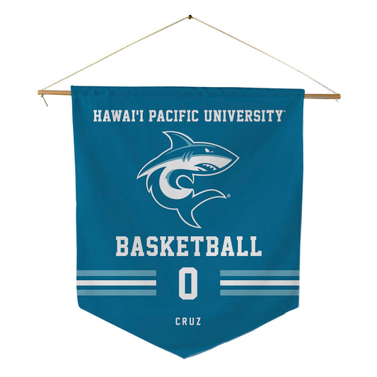 HPU - NCAA Women's Basketball : Kaile Cruz - Pennant - 18" x 21"-0