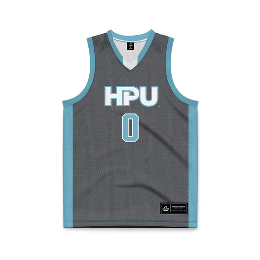 HPU - NCAA Women's Basketball : Kaile Cruz - Gray Basketball Jersey-0