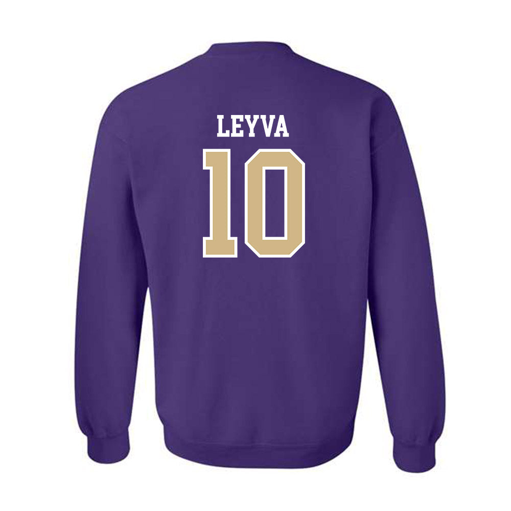 Washington - NCAA Women's Soccer : Andrea Leyva - Classic Shersey Crewneck Sweatshirt-1