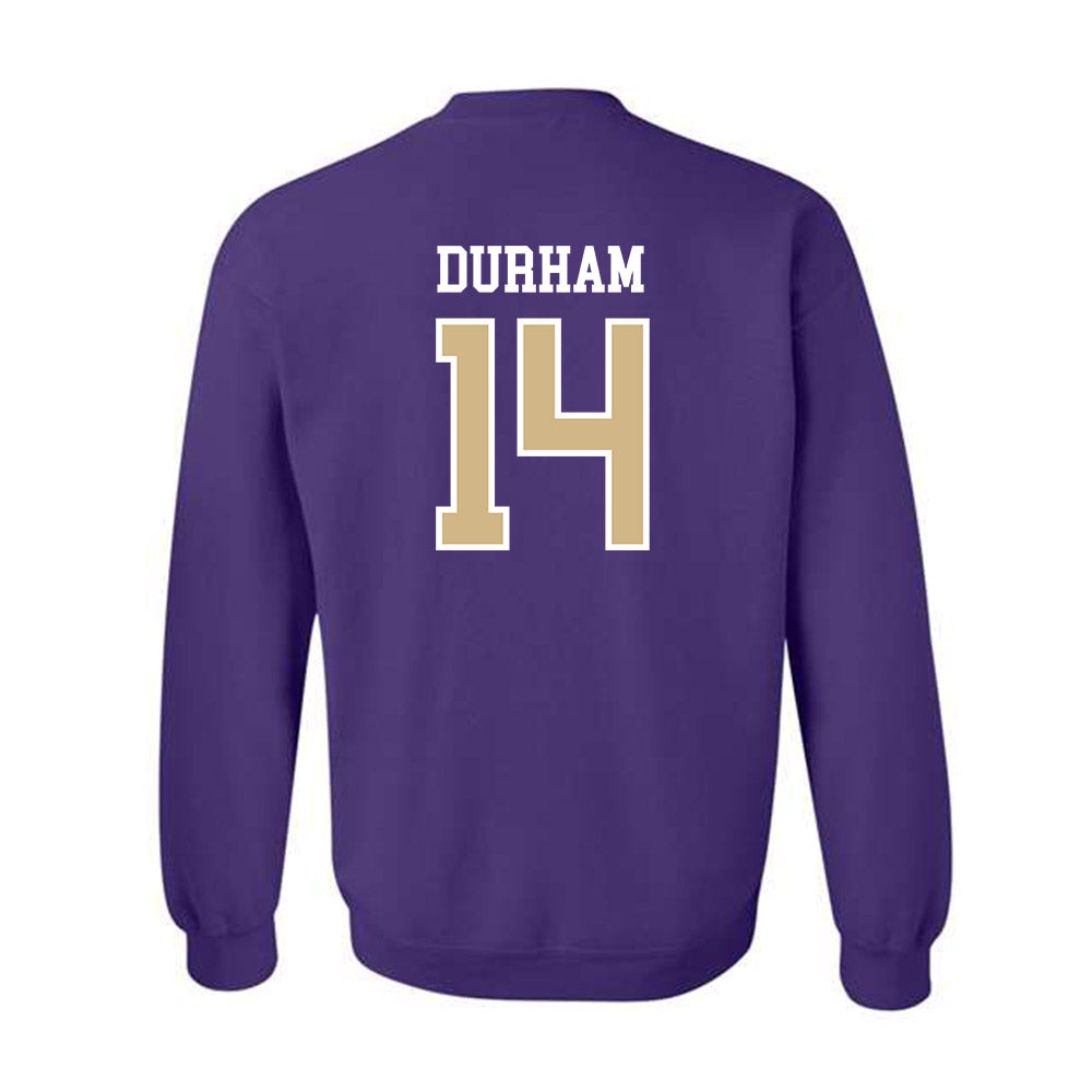 Washington - NCAA Women's Soccer : Elle Durham - Classic Shersey Crewneck Sweatshirt-1