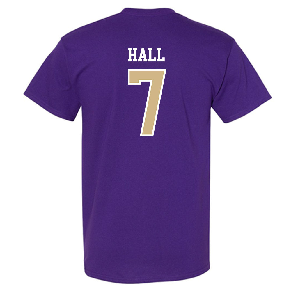Washington - NCAA Men's Soccer : Alex Hall - Classic Shersey T-Shirt-1