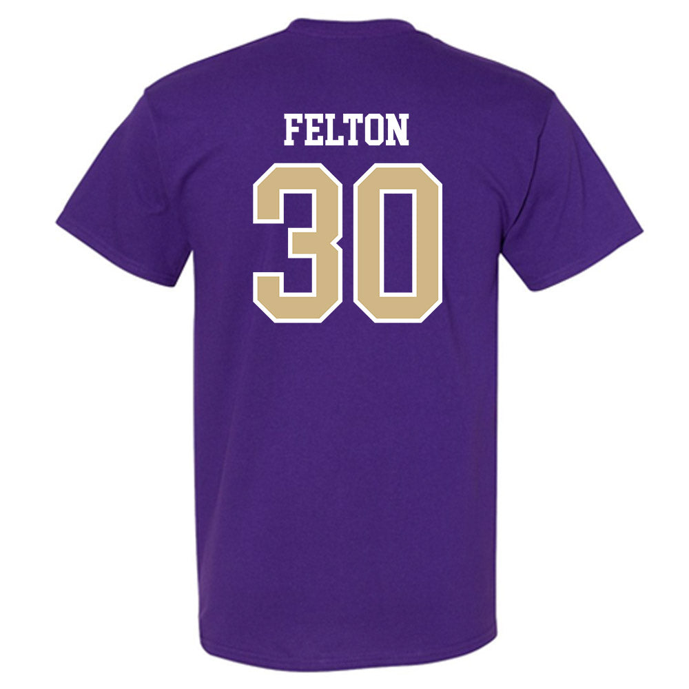 Washington - NCAA Men's Soccer : Jaeger Felton - Classic Shersey T-Shirt-1
