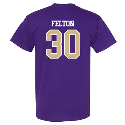 Washington - NCAA Men's Soccer : Jaeger Felton - Classic Shersey T-Shirt-1
