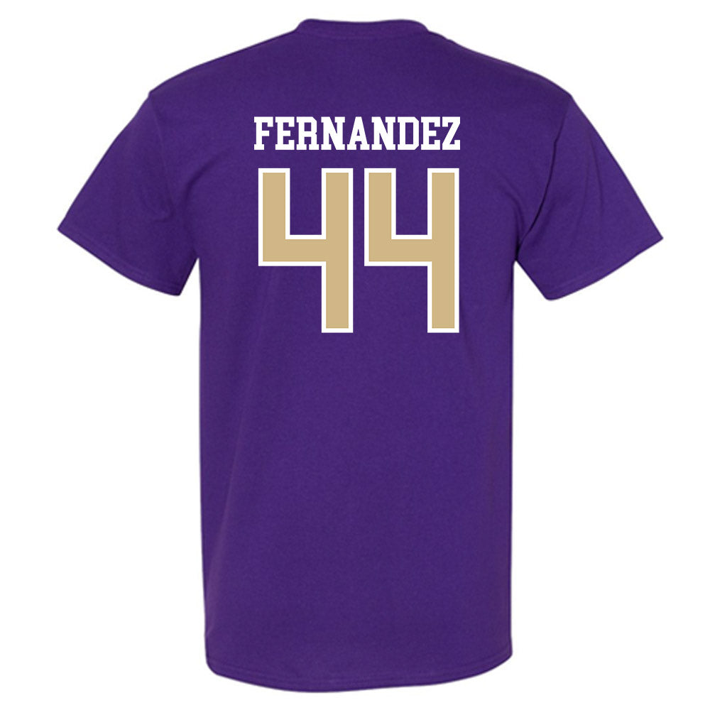 Washington - NCAA Men's Soccer : Gabe Fernandez - Classic Shersey T-Shirt-1