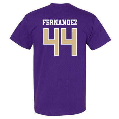 Washington - NCAA Men's Soccer : Gabe Fernandez - Classic Shersey T-Shirt-1