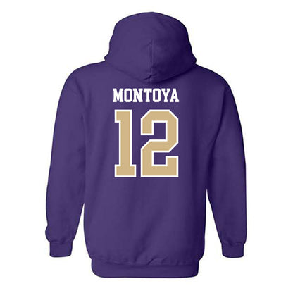 Washington - NCAA Women's Soccer : Maylen Montoya - Classic Shersey Hooded Sweatshirt-1