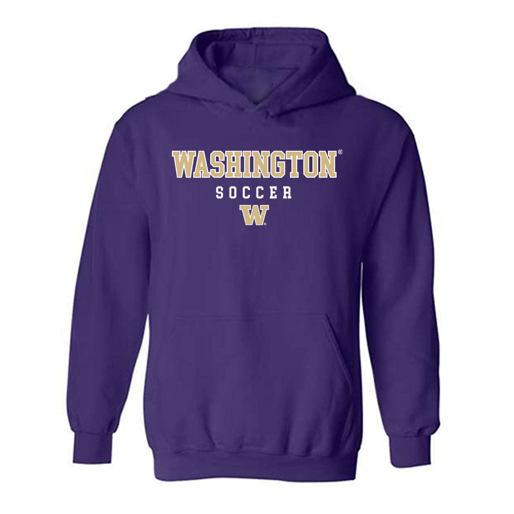 Washington - NCAA Women's Soccer : Samiah Shell - Classic Shersey Hooded Sweatshirt-0