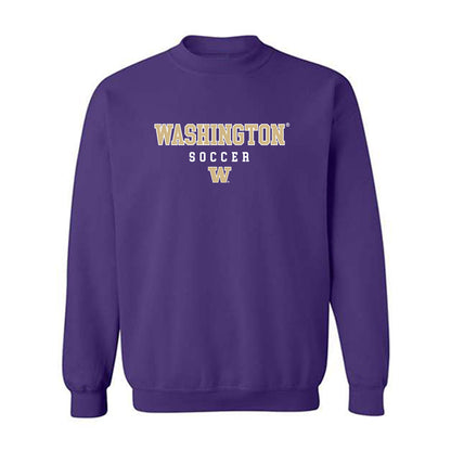 Washington - NCAA Women's Soccer : Rylie Hurst - Classic Shersey Crewneck Sweatshirt-0