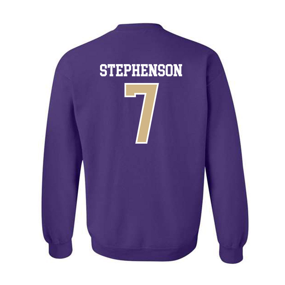Washington - NCAA Beach Volleyball : Piper Stephenson - Sports Shersey Crewneck Sweatshirt-1