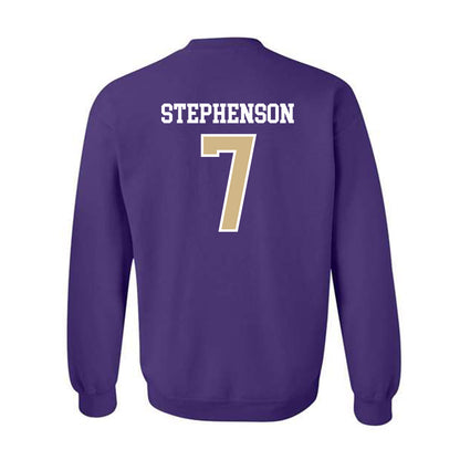 Washington - NCAA Beach Volleyball : Piper Stephenson - Sports Shersey Crewneck Sweatshirt-1