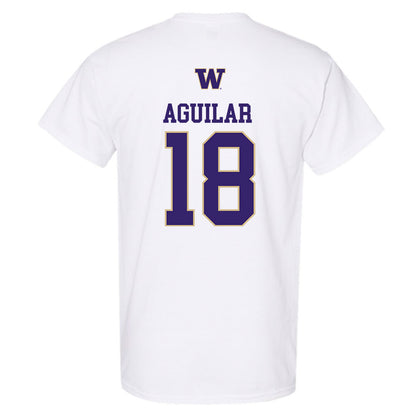 Washington - NCAA Women's Soccer : Vanessa Aguilar - Sports Shersey T-Shirt-1