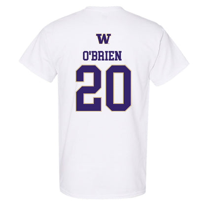 Washington - NCAA Men's Soccer : Nick O'Brien - Sports Shersey T-Shirt-1