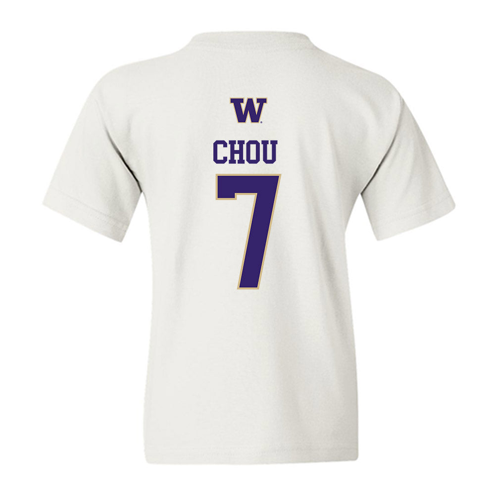 Washington - NCAA Women's Soccer : ANGELICA Chou - Sports Shersey Youth T-Shirt-1