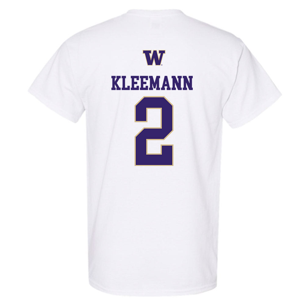 Washington - NCAA Men's Soccer : Philip Kleemann - Sports Shersey T-Shirt-1