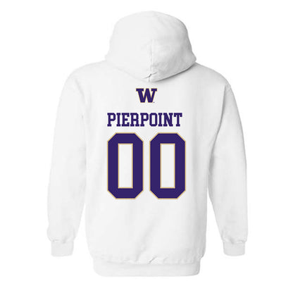 Washington - NCAA Men's Soccer : Kenny Pierpoint - Sports Shersey Hooded Sweatshirt-1