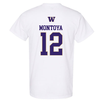Washington - NCAA Women's Soccer : Maylen Montoya - Sports Shersey T-Shirt-1