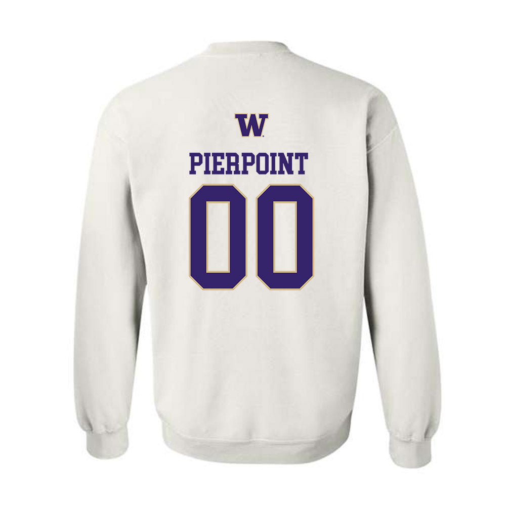 Washington - NCAA Men's Soccer : Kenny Pierpoint - Sports Shersey Crewneck Sweatshirt-1