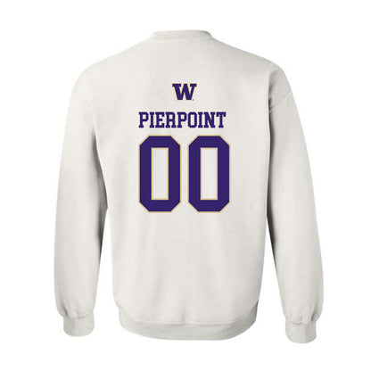 Washington - NCAA Men's Soccer : Kenny Pierpoint - Sports Shersey Crewneck Sweatshirt-1