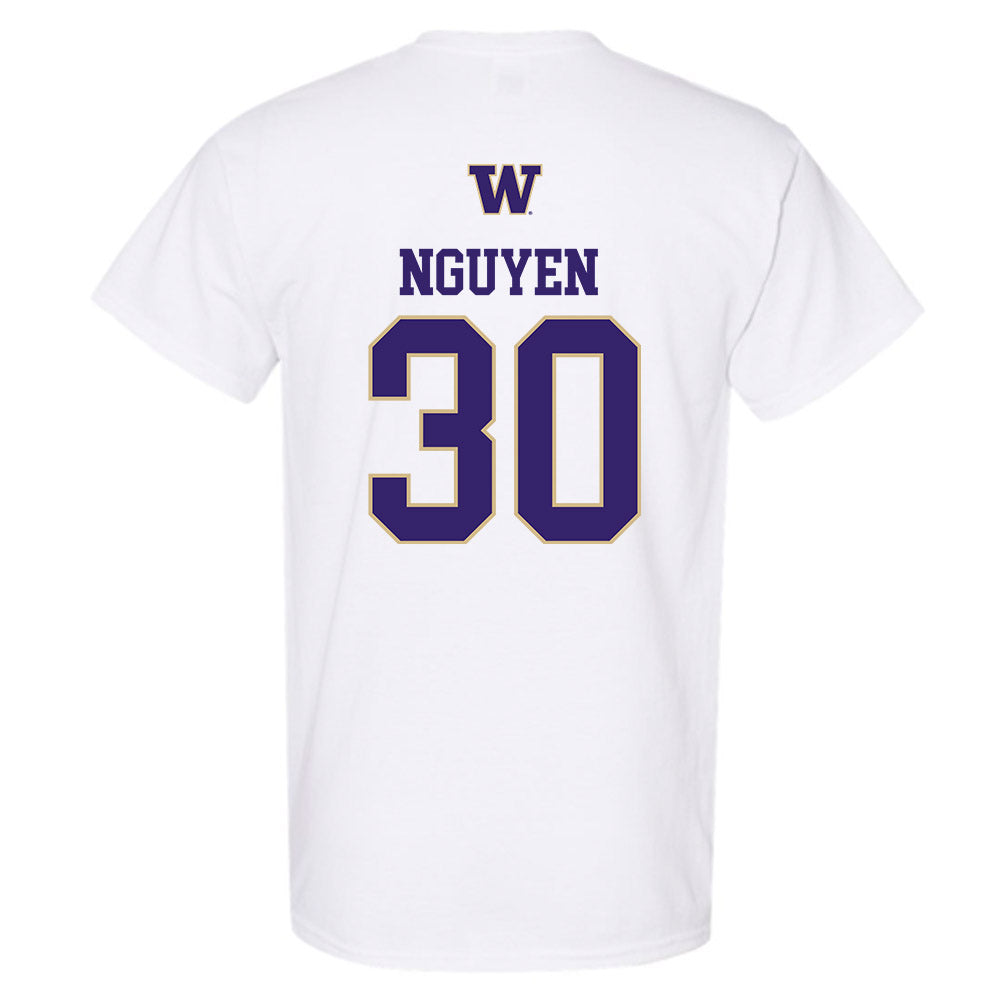 Washington - NCAA Women's Soccer : Avery Nguyen - Sports Shersey T-Shirt-1