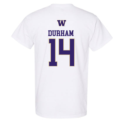 Washington - NCAA Women's Soccer : Elle Durham - Sports Shersey T-Shirt-1