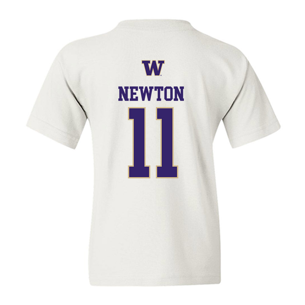 Washington - NCAA Women's Soccer : Mary Camp Newton - Sports Shersey Youth T-Shirt-1