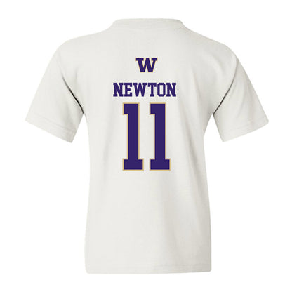 Washington - NCAA Women's Soccer : Mary Camp Newton - Sports Shersey Youth T-Shirt-1