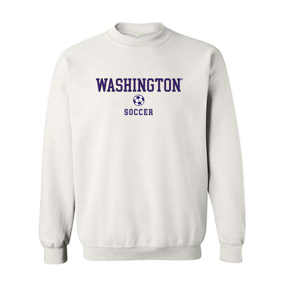 Washington - NCAA Women's Soccer : Rylie Hurst - Sports Shersey Crewneck Sweatshirt-0