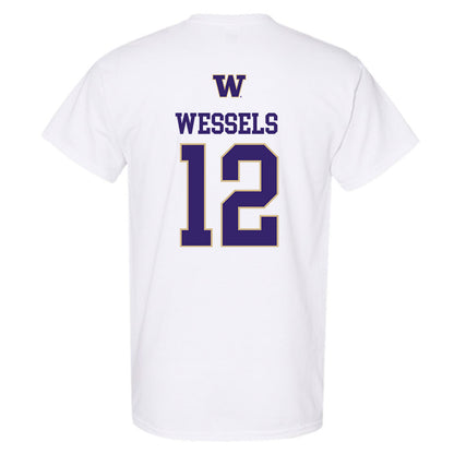 Washington - NCAA Women's Volleyball : Katy Wessels - Sports Shersey T-Shirt-1