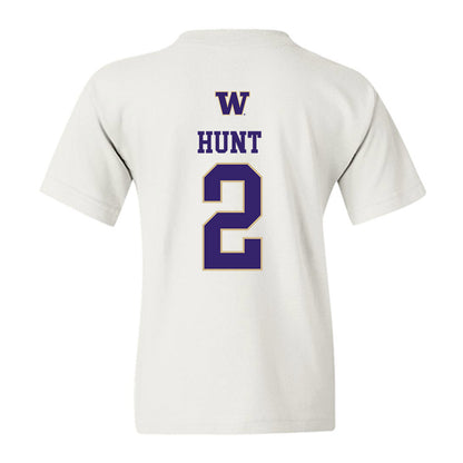 Washington - NCAA Women's Volleyball : Julia Hunt - Sports Shersey Youth T-Shirt-1