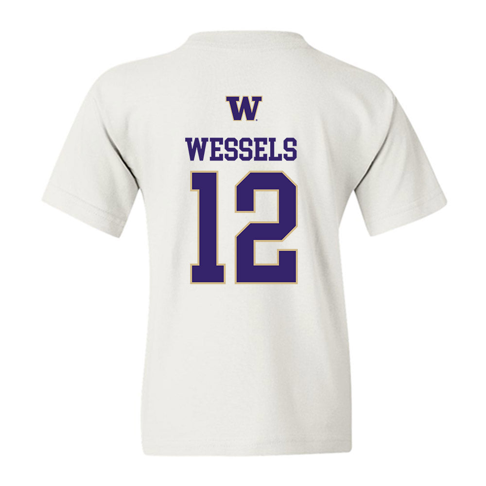 Washington - NCAA Women's Volleyball : Katy Wessels - Sports Shersey Youth T-Shirt-1