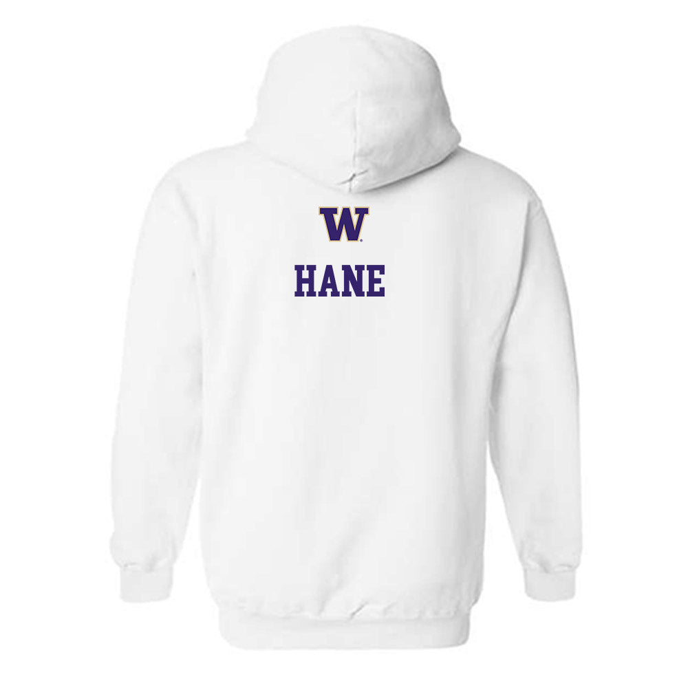 Washington - NCAA Women's Rowing : Caitlin Hane - Sports Shersey Hooded Sweatshirt-1