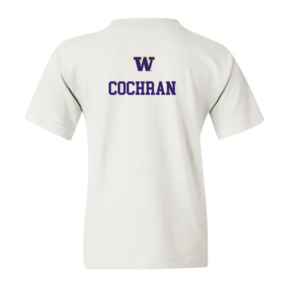 Washington - NCAA Women's Track & Field : Mia Cochran - Sports Shersey Youth T-Shirt-1