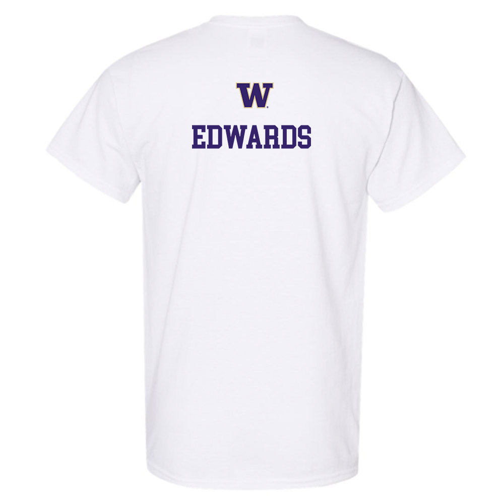 Washington - NCAA Women's Track & Field : Adrienne Edwards - Sports Shersey T-Shirt-1