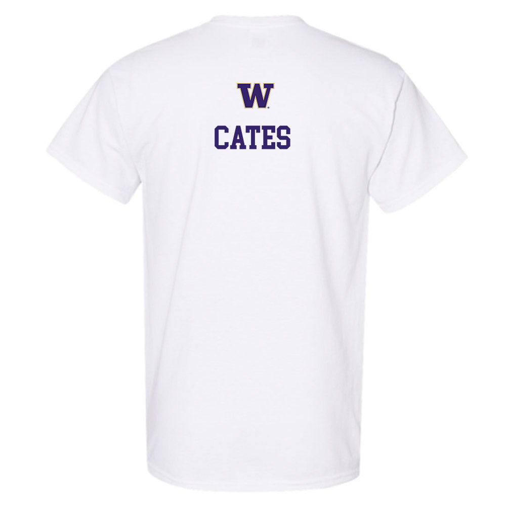 Washington - NCAA Men's Track & Field : Tomeko Cates - Sports Shersey T-Shirt-1