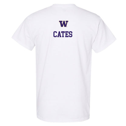 Washington - NCAA Men's Track & Field : Tomeko Cates - Sports Shersey T-Shirt-1