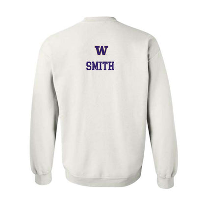 Washington - NCAA Men's Track & Field : Trevontay Smith - Sports Shersey Crewneck Sweatshirt-1