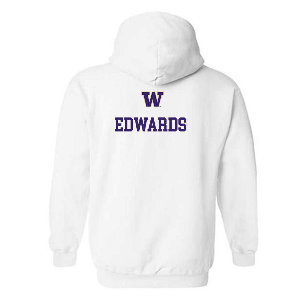 Washington - NCAA Women's Track & Field : Adrienne Edwards - Sports Shersey Hooded Sweatshirt-1
