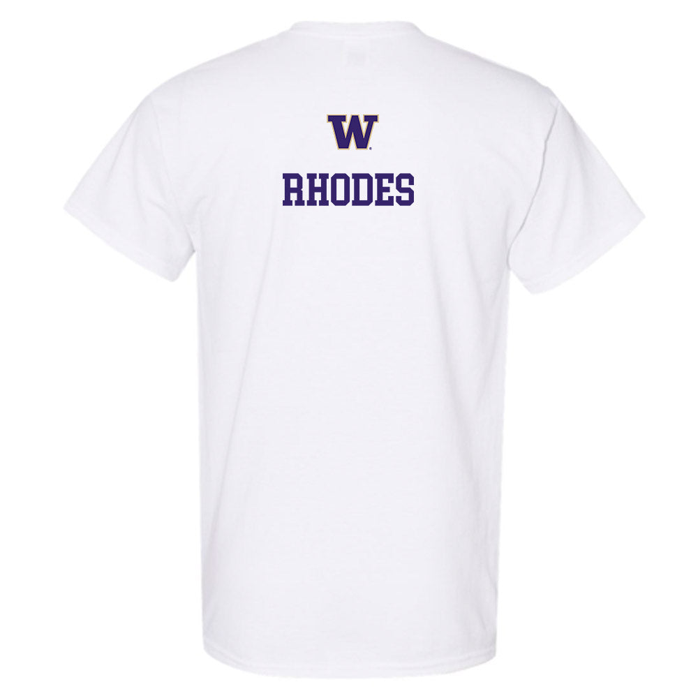 Washington - NCAA Men's Track & Field : Alexander Rhodes - Sports Shersey T-Shirt-1