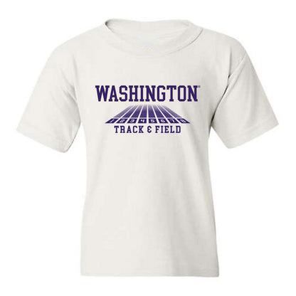 Washington - NCAA Women's Track & Field : Adrienne Edwards - Sports Shersey Youth T-Shirt-0
