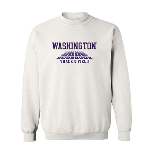 Washington - NCAA Women's Track & Field : Mia Cochran - Sports Shersey Crewneck Sweatshirt-0