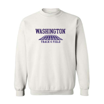 Washington - NCAA Men's Track & Field : Tomeko Cates - Sports Shersey Crewneck Sweatshirt-0