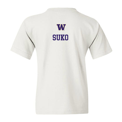 Washington - NCAA Women's Tennis : Zehra Suko - Sports Shersey Youth T-Shirt-1