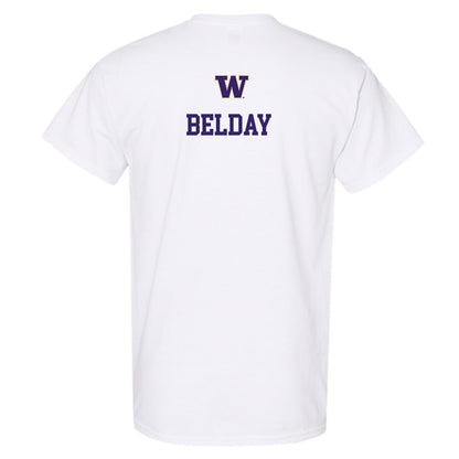 Washington - NCAA Men's Tennis : Rohan Belday - Sports Shersey T-Shirt-1