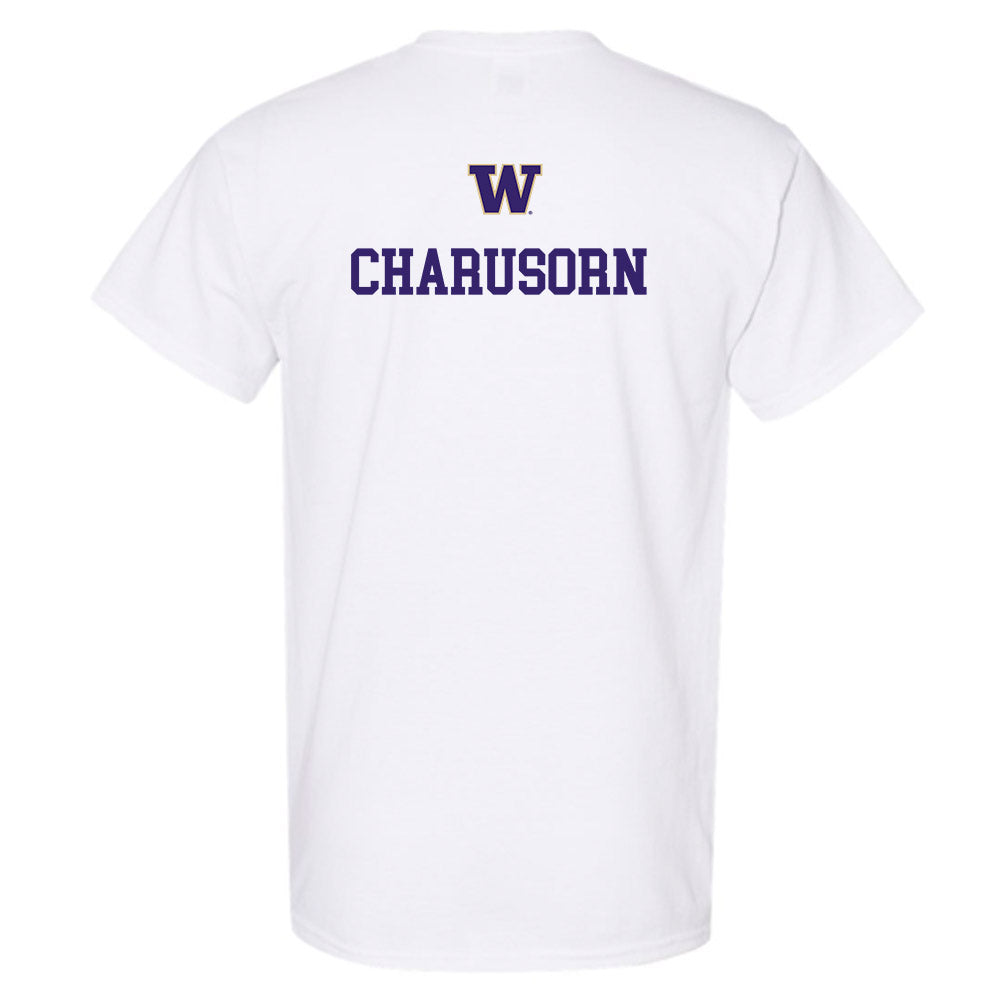 Washington - NCAA Men's Tennis : Penn Charusorn - Sports Shersey T-Shirt-1