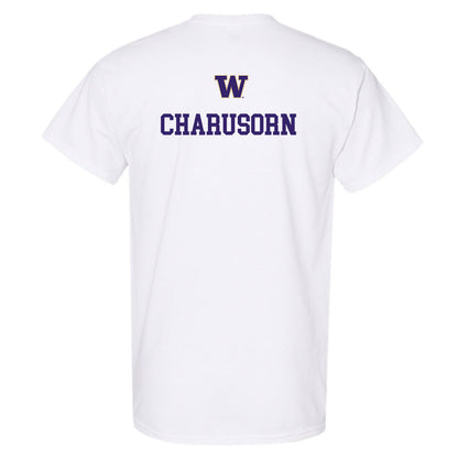 Washington - NCAA Men's Tennis : Penn Charusorn - Sports Shersey T-Shirt-1