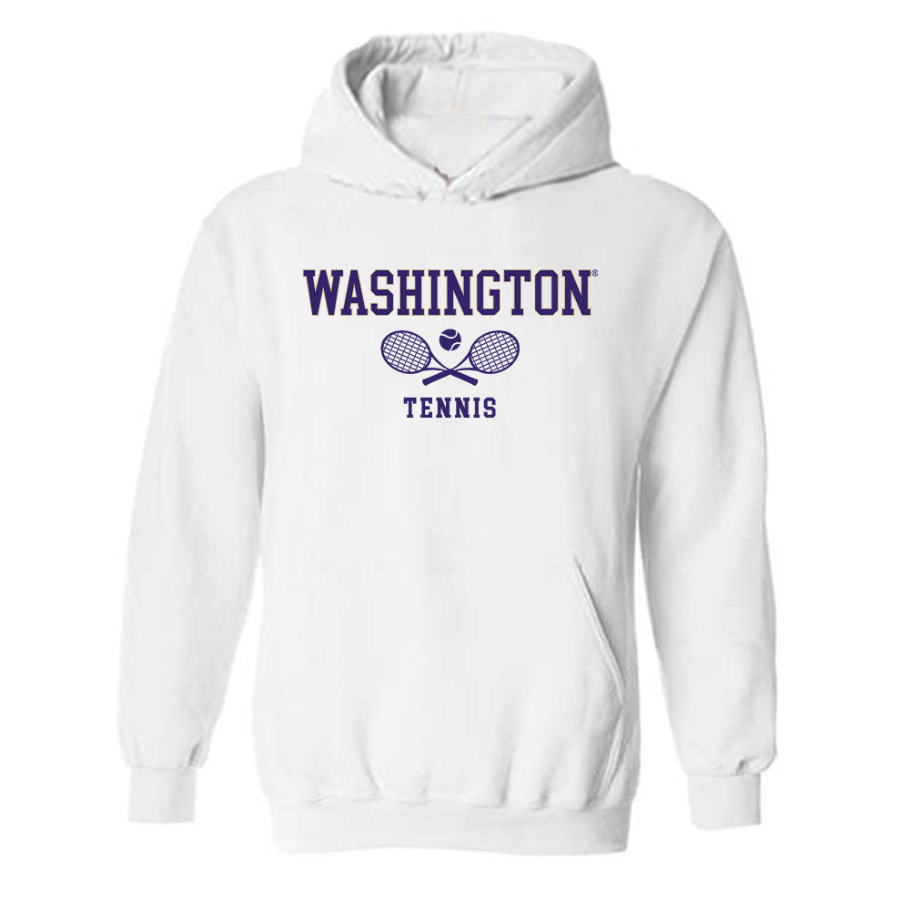 Washington - NCAA Men's Tennis : Rohan Belday - Sports Shersey Hooded Sweatshirt-0